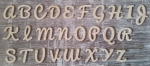 Großbuchstaben - Typ 5 - Birke 6 mm