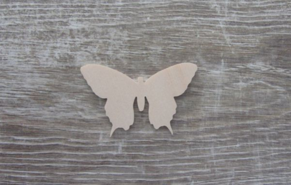 Schmetterling aus Holz Typ2